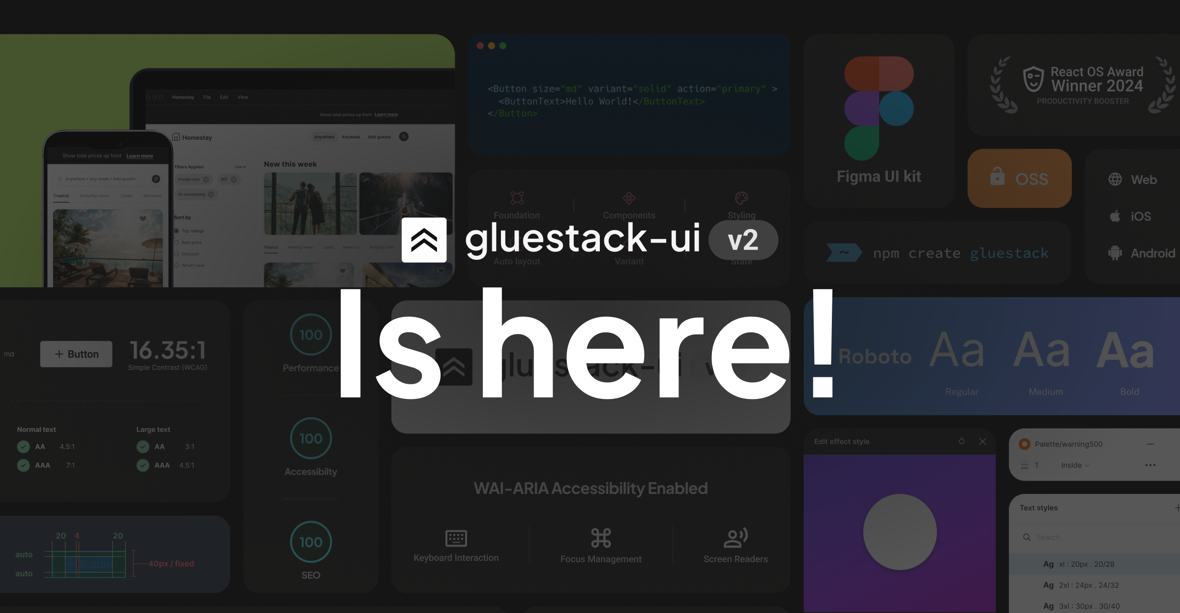 gluestack-ui v2 is here!