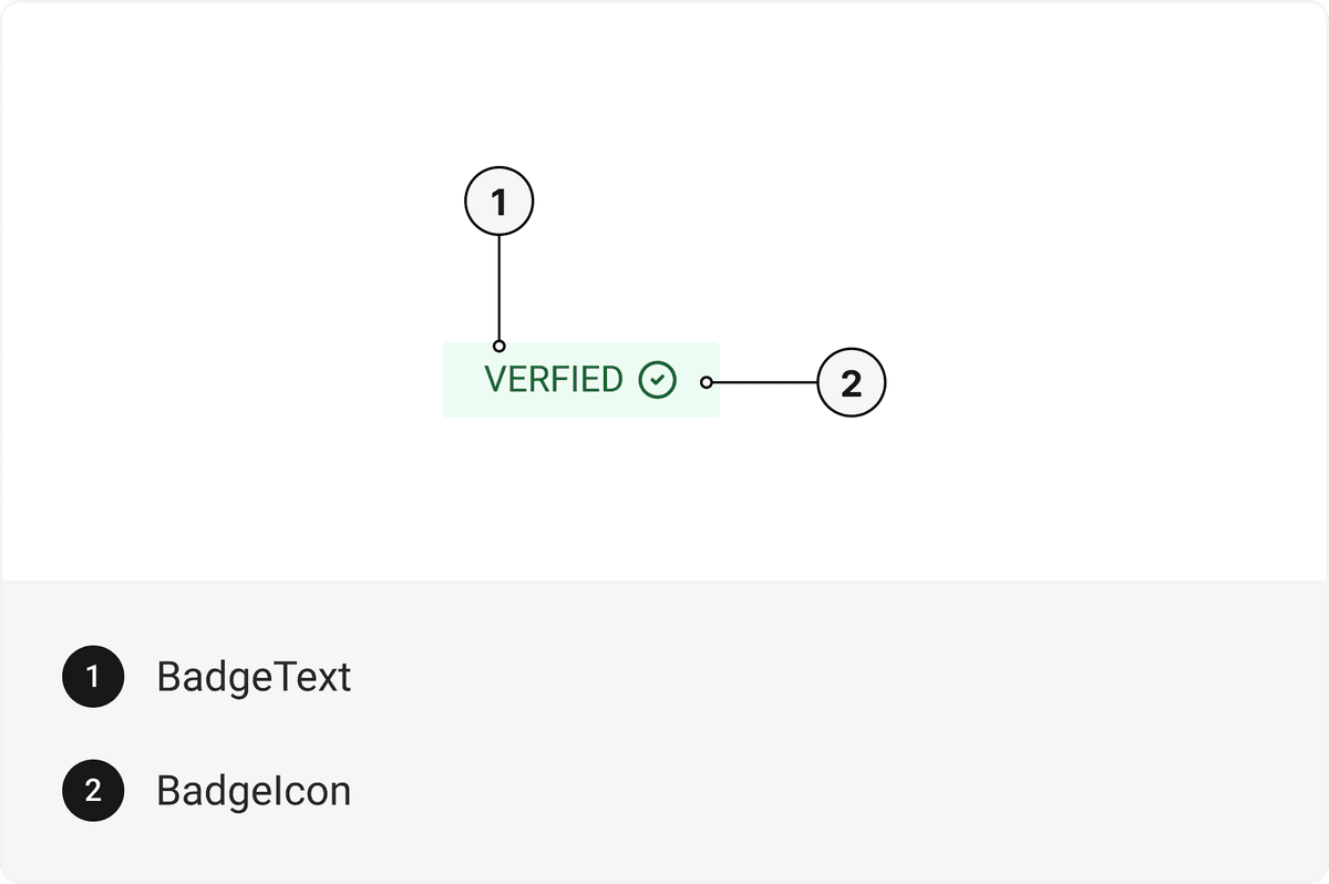gluestack-ui Badge Component | Installation, Usage, and API